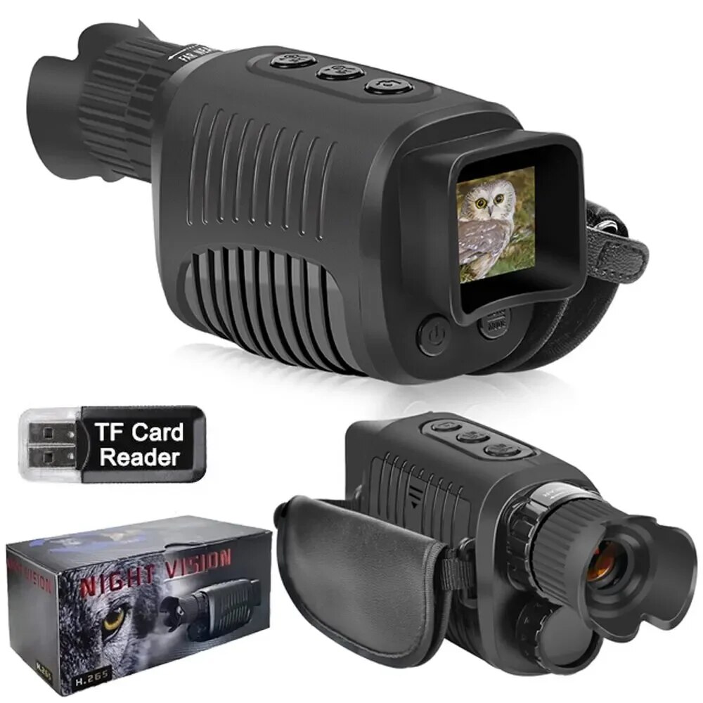 Monocular Night Vision - Monocular Night Vision Device 1080P HD