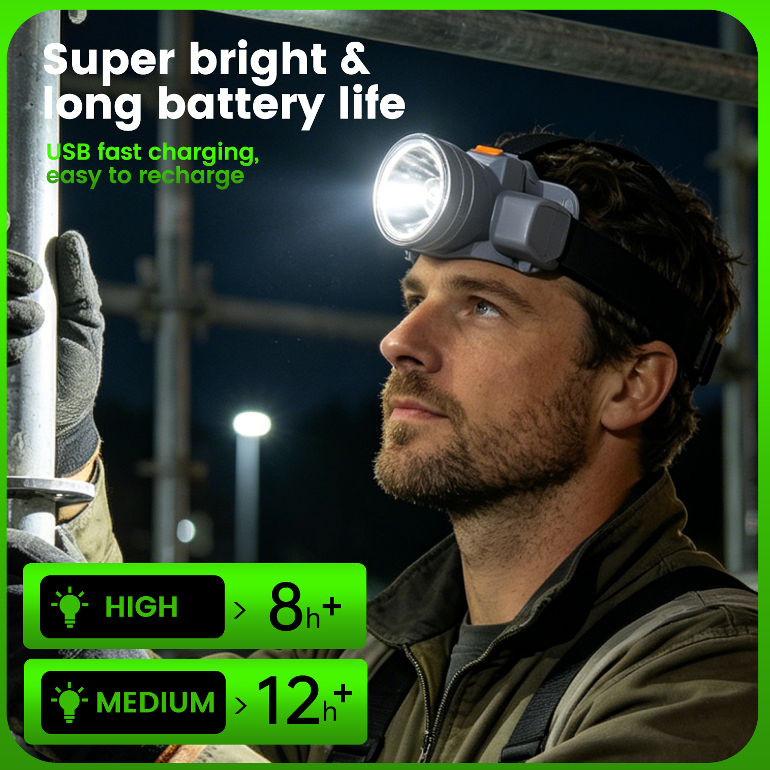 Super Bright Led Flashlight, L - Headlamp Tactical Bright recensione e prezzo