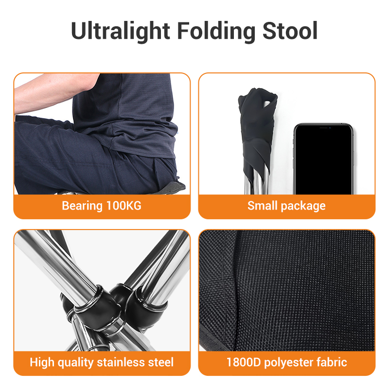 WESTTUNE Portable Folding Stoo - Outdoor Hunting Chair recensione e prezzo