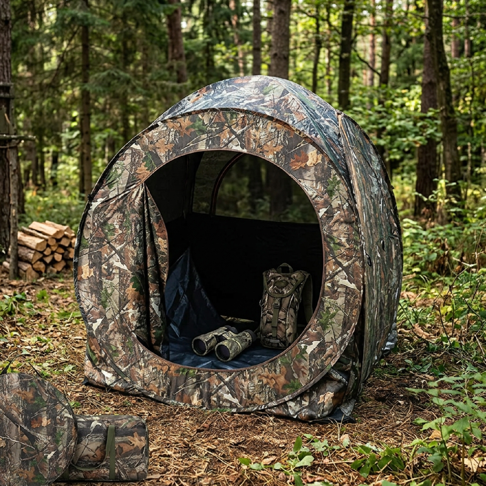 Camouflage Pop-Up Hunting Blin - Hunting & Outdoor Supplies Vanderbijlpark Photos recensione e prezzo