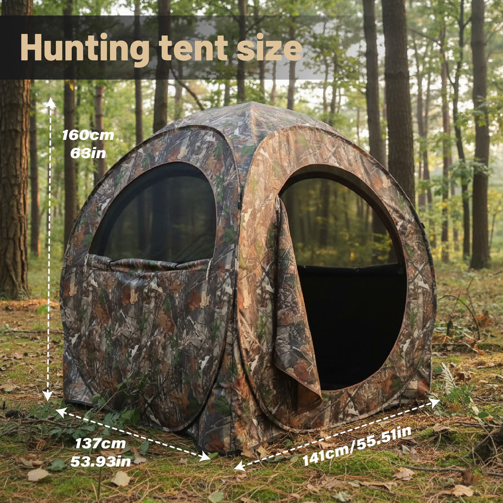 Camouflage Pop-Up Hunting Blin - Hunting & Outdoor Supplies Vanderbijlpark Photos recensione e prezzo