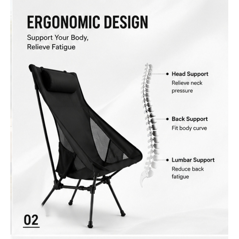 Folding Portable Camping Loung - Outdoor Hunting Chair recensione e prezzo