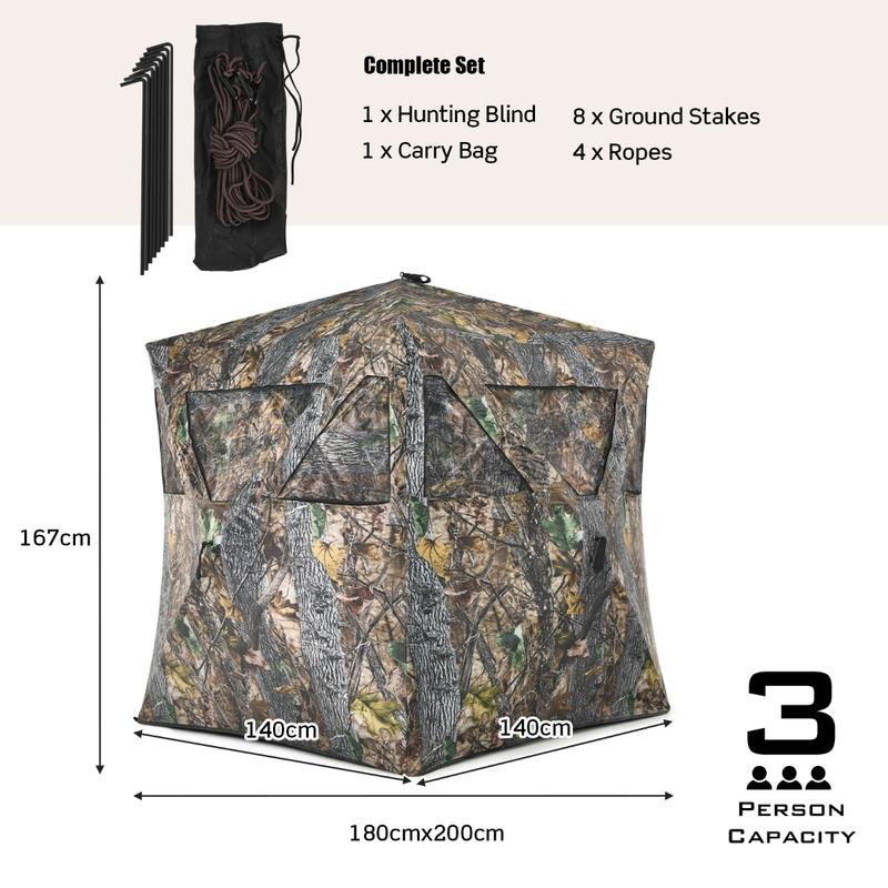 3 Person Portable Pop-Up Groun - Hunting & Outdoor Supplies Vanderbijlpark Photos recensione e prezzo
