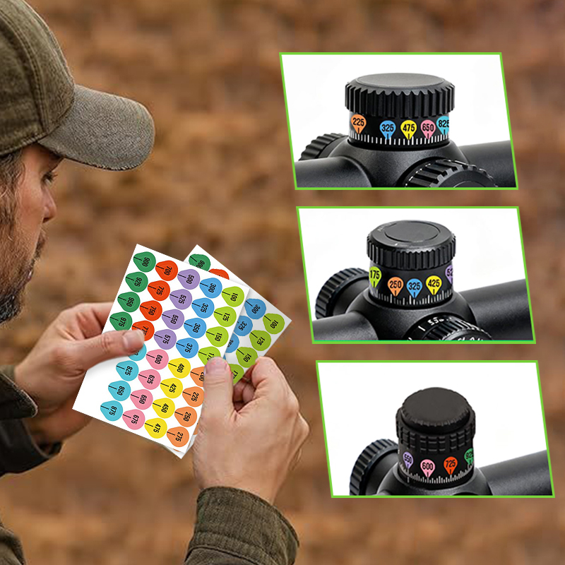 5/10 Sheets Rifle Scope Turret - Outdoor Hunting Tools recensione e prezzo