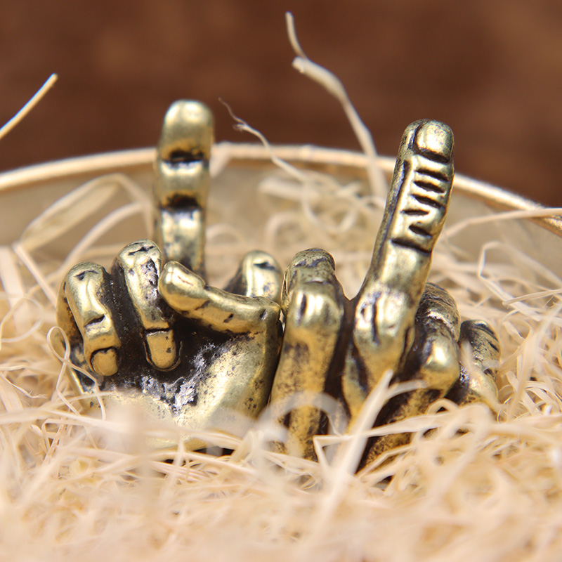 Retro Brass Middle Finger Up K - Paracord Survival Bracelet recensione e prezzo