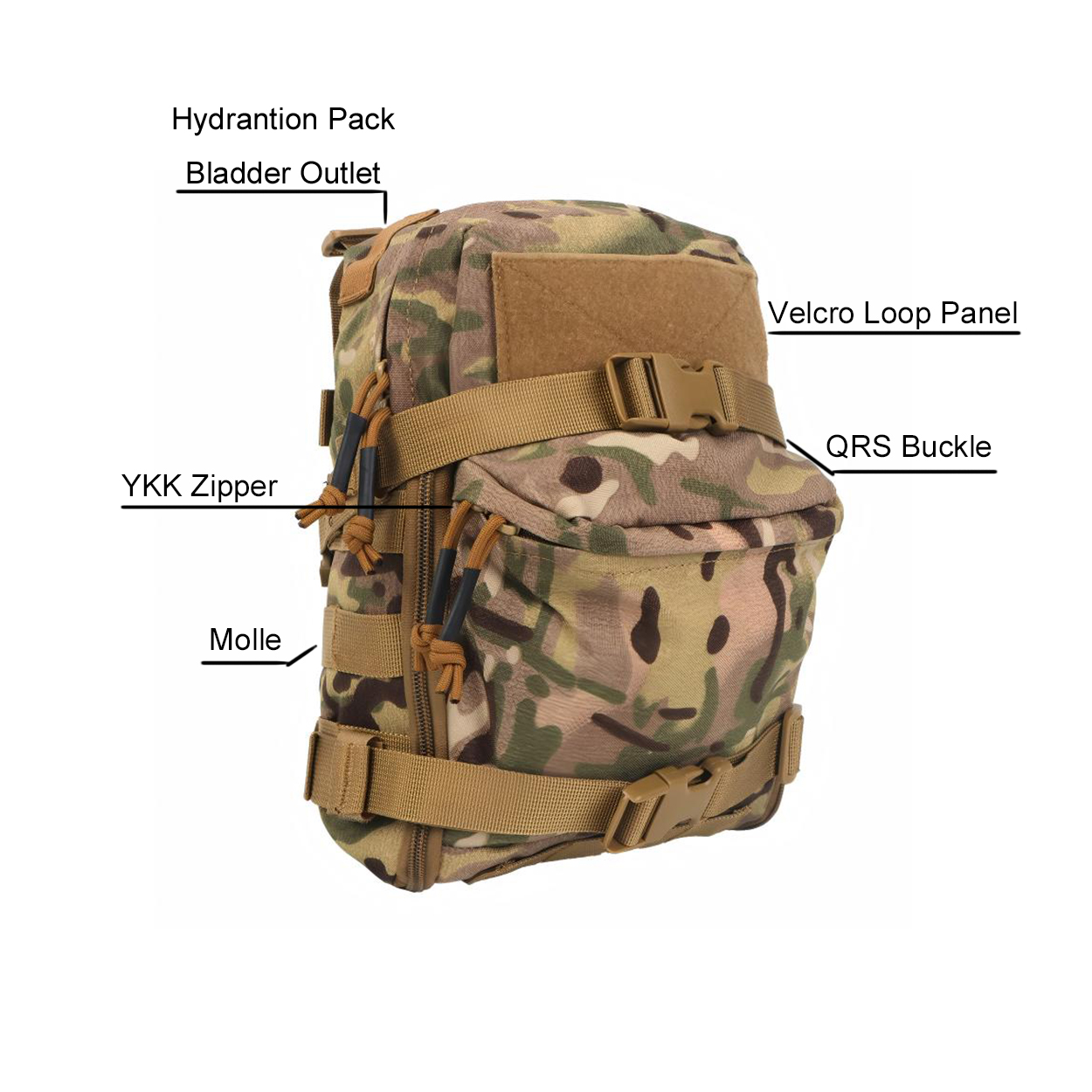 Mini Hydration Bag Outdoor Tac - Hunting & Outdoor Supplies Vanderbijlpark Photos recensione e prezzo