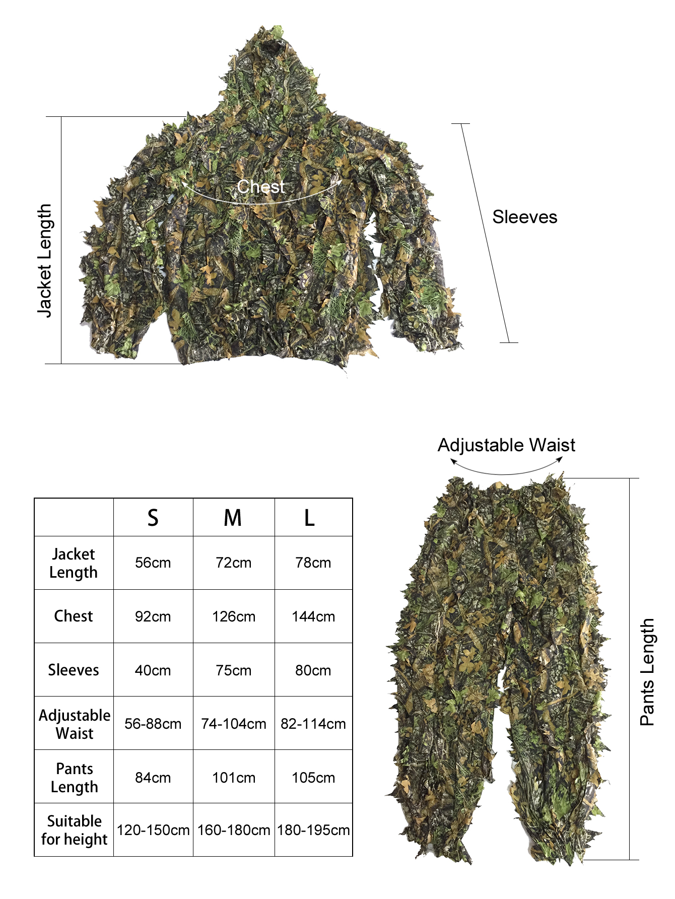 Men Women Kids Outdoor Ghillie - Outdoor Hunting Pants Women recensione e prezzo