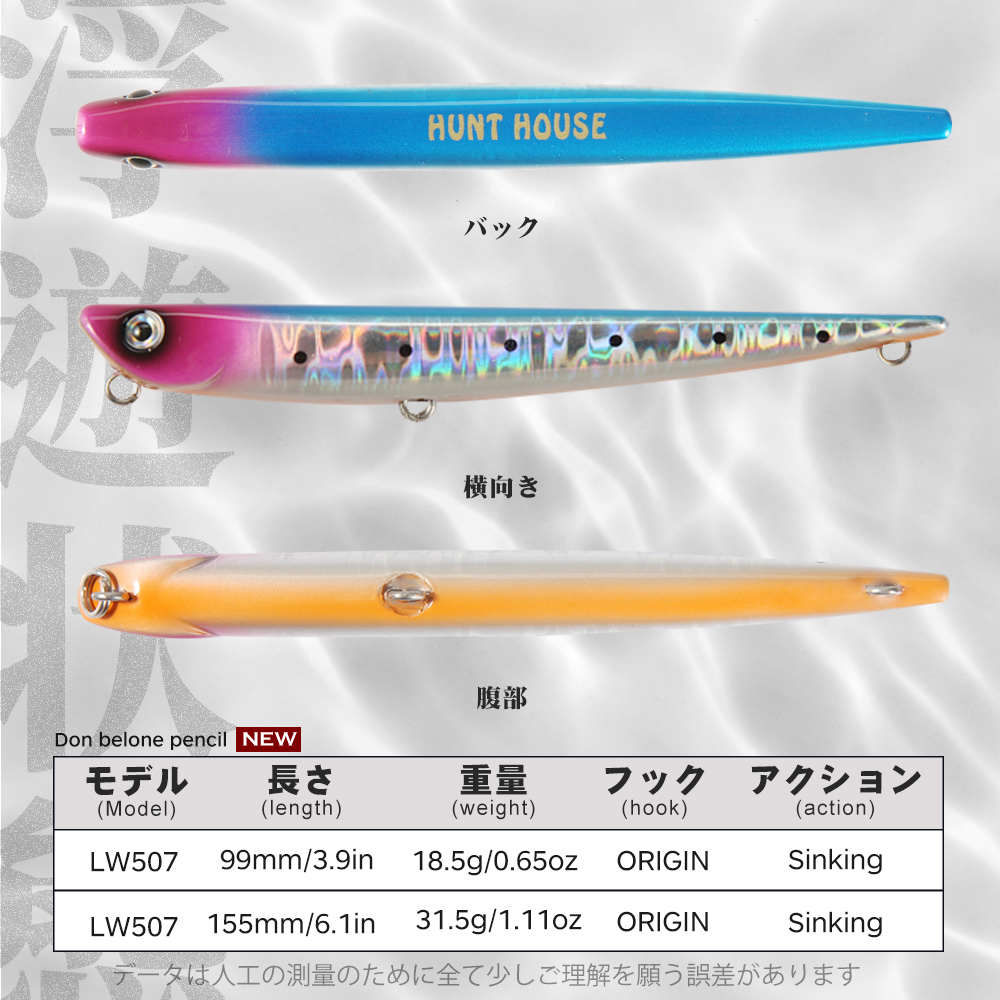 Hunthouse Bay RUF MANIC Pencil - Hunting Quotes recensione e prezzo