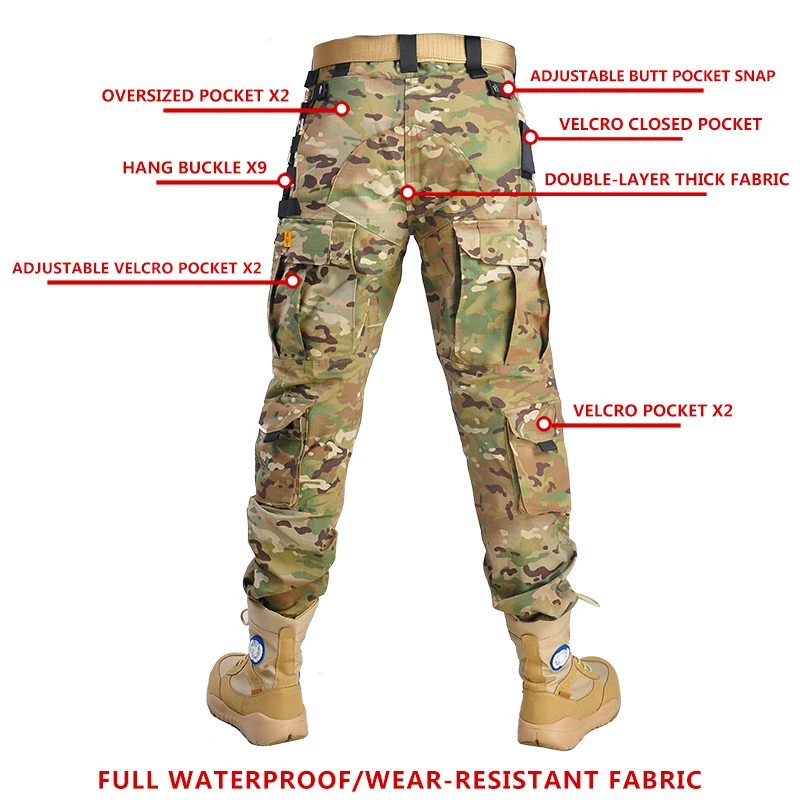 Men Outdoor Tactical Camo Unif - Outdoor Hunting Pants Women recensione e prezzo