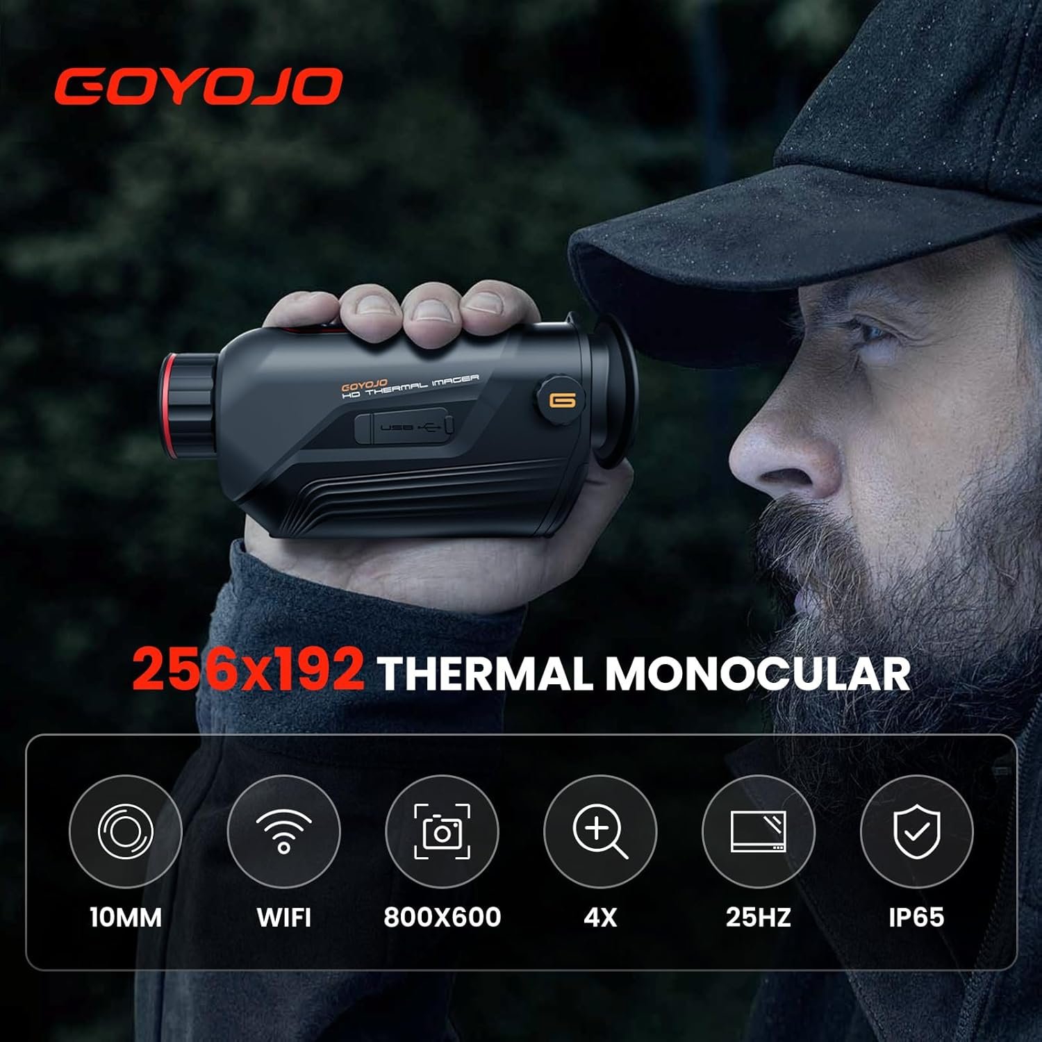 GOYOJO G210 G215 Thermal Monoc - Monocular Night Vision recensione e prezzo