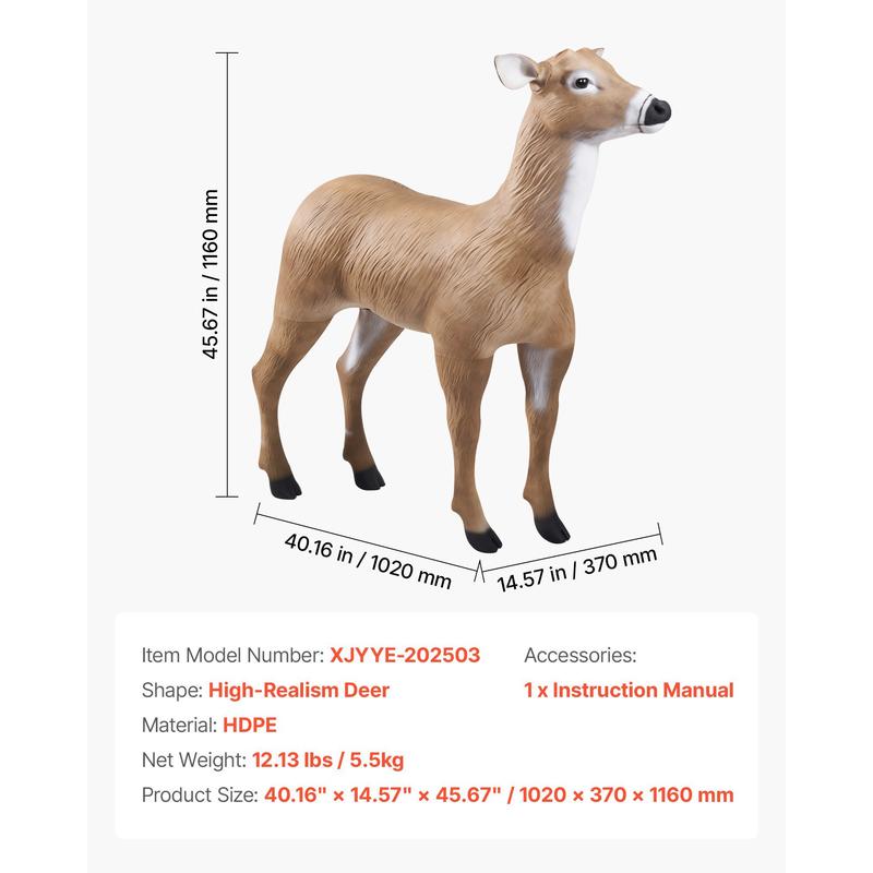 Deer decoy for outdoor hunting - Outdoor Hunting Packs recensione e prezzo