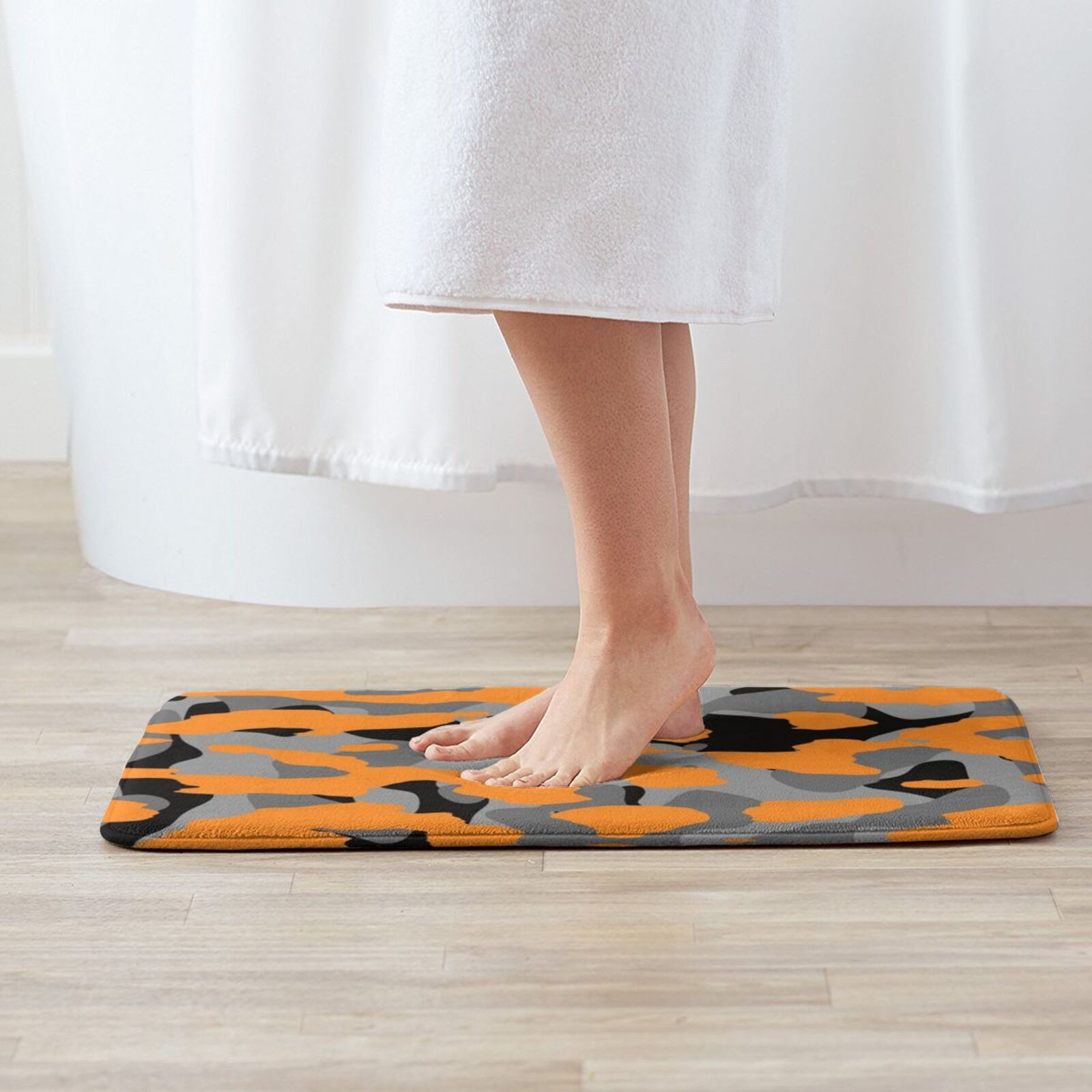 Orange Camo Mat Rug Carpet Ant - Hunting Outdoor Mat recensione e prezzo