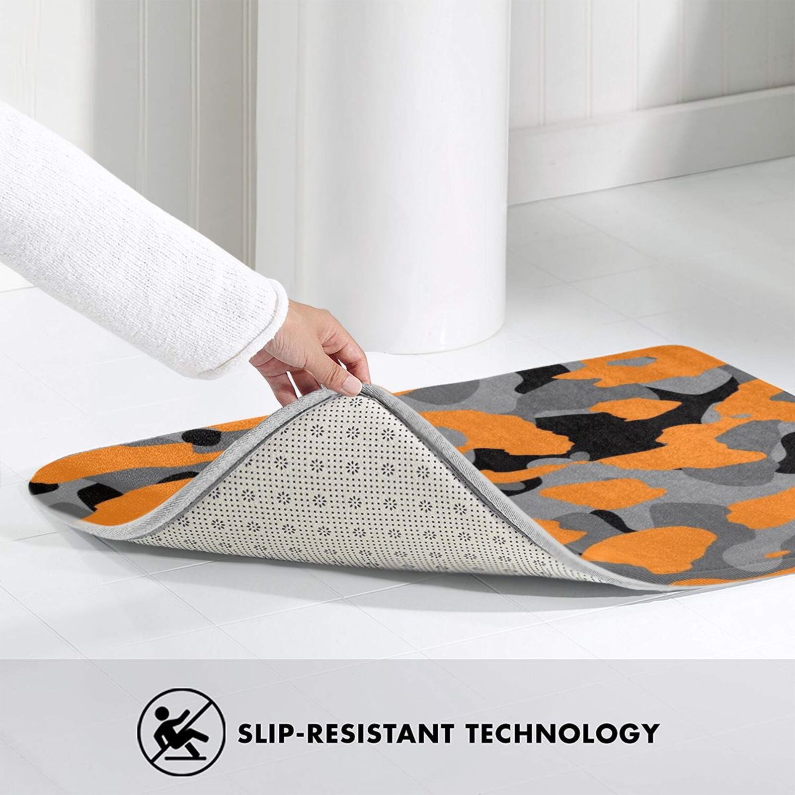 Orange Camo Mat Rug Carpet Ant - Hunting Outdoor Mat recensione e prezzo