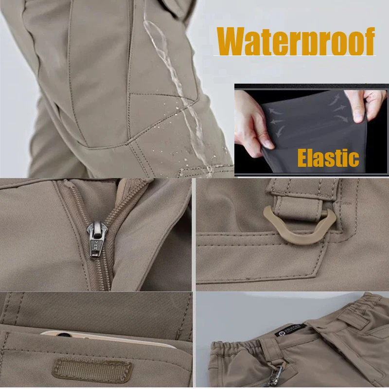 Men's Elastic Hiking Trekking  - Outdoor Hunting Pants Women recensione e prezzo