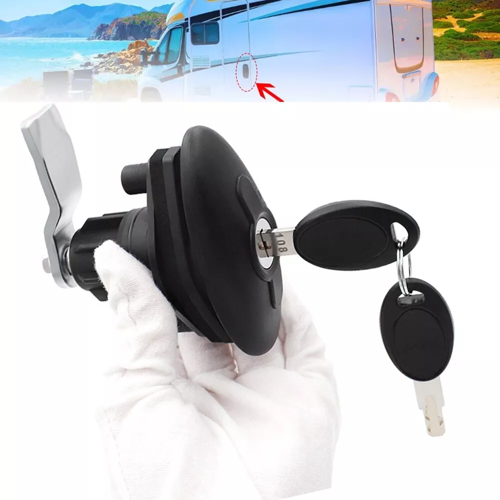 Caravan T-Handle Lock With 2 K - G&T Hunting & Outdoor Gun Shop Skegness recensione e prezzo