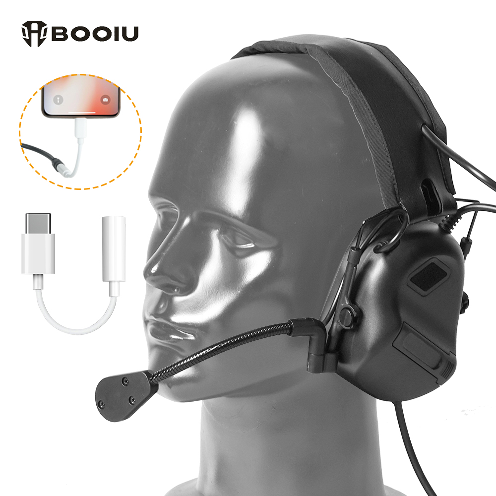 BOOIU Tactical Electronic Shoo - Shooting Ear Muff recensione e prezzo