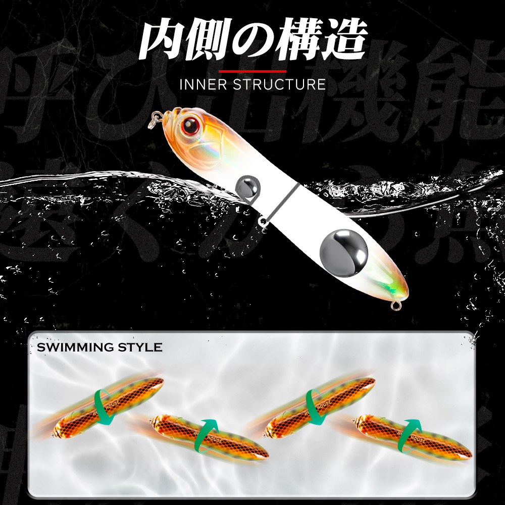 Hunthouse Topwater Pencil Fish - Hunting Quotes recensione e prezzo