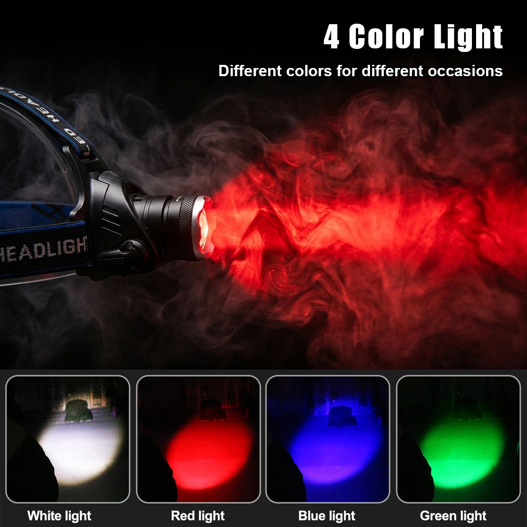4in1 LED Headlamp Flashlights  - Headlamp Tactical Bright recensione e prezzo