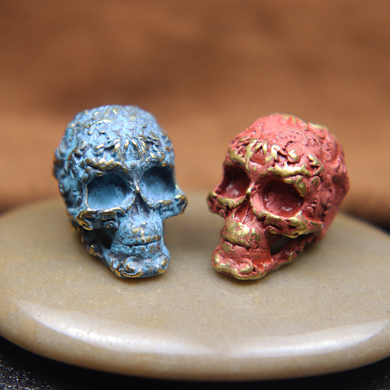Punk Pattern Skull Head Beads  - Paracord Survival Bracelet recensione e prezzo