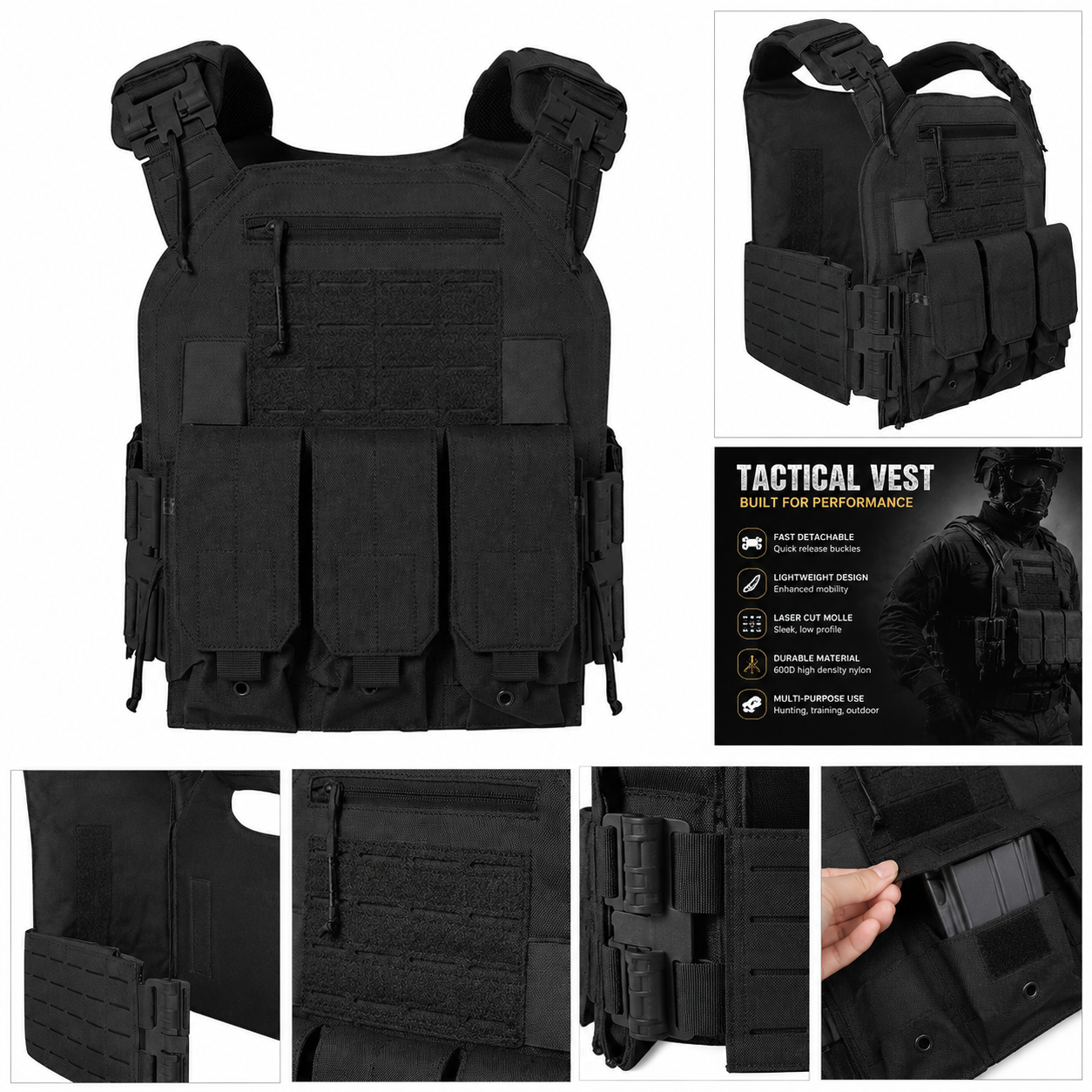Tactical vest, quick disassemb - Outdoor Hunting Packs recensione e prezzo