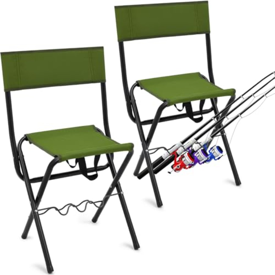 2 Pcs Summer Folding Fishing C - Outdoor Hunting Chair recensione e prezzo