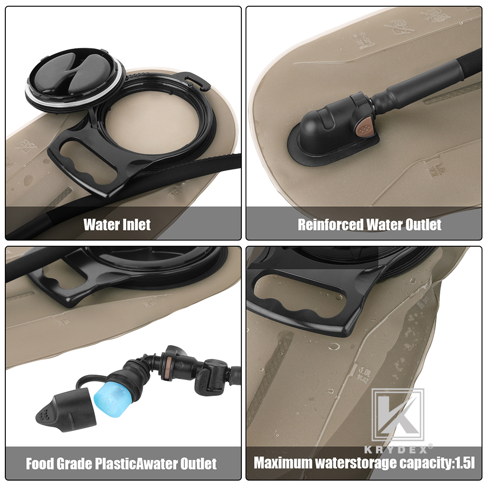 KRYDEX Tactical 1.5L 50oz Hydr - Outdoor Hunting Packs recensione e prezzo