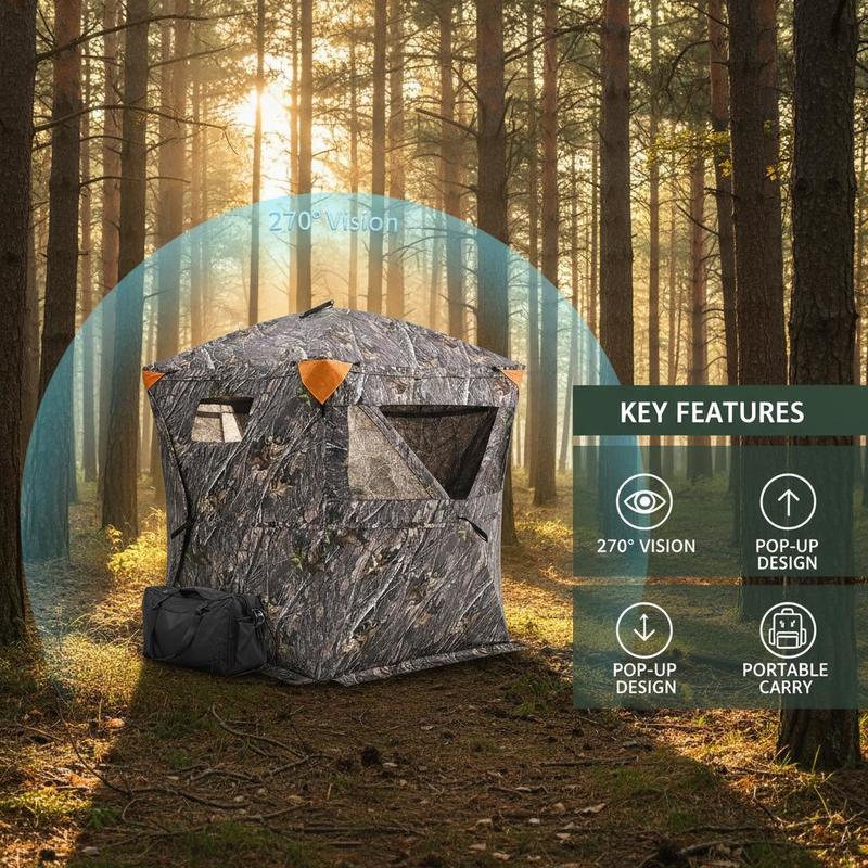 Ground Hunting Tent 60x60x66 I - Hunting & Outdoor Supplies Vanderbijlpark Photos recensione e prezzo