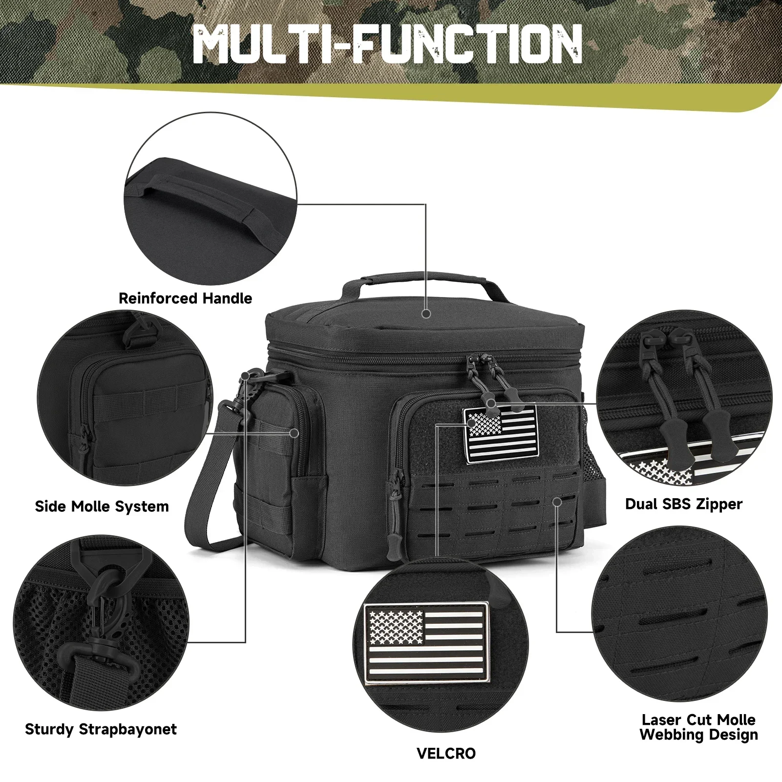 13L Tactical Thermal Cooler Ba - Outdoor Hunting Gear Storage recensione e prezzo