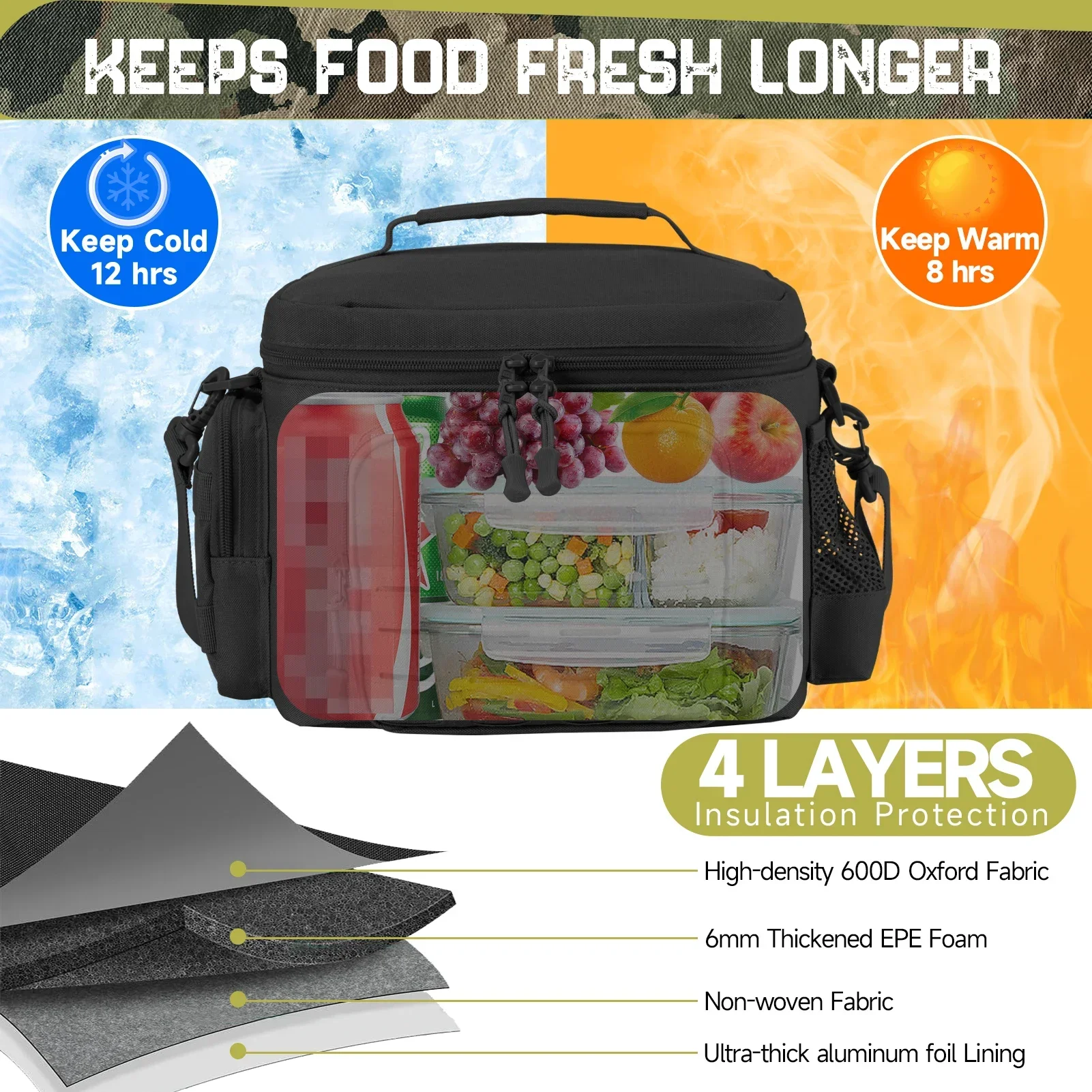 13L Tactical Thermal Cooler Ba - Outdoor Hunting Gear Storage recensione e prezzo