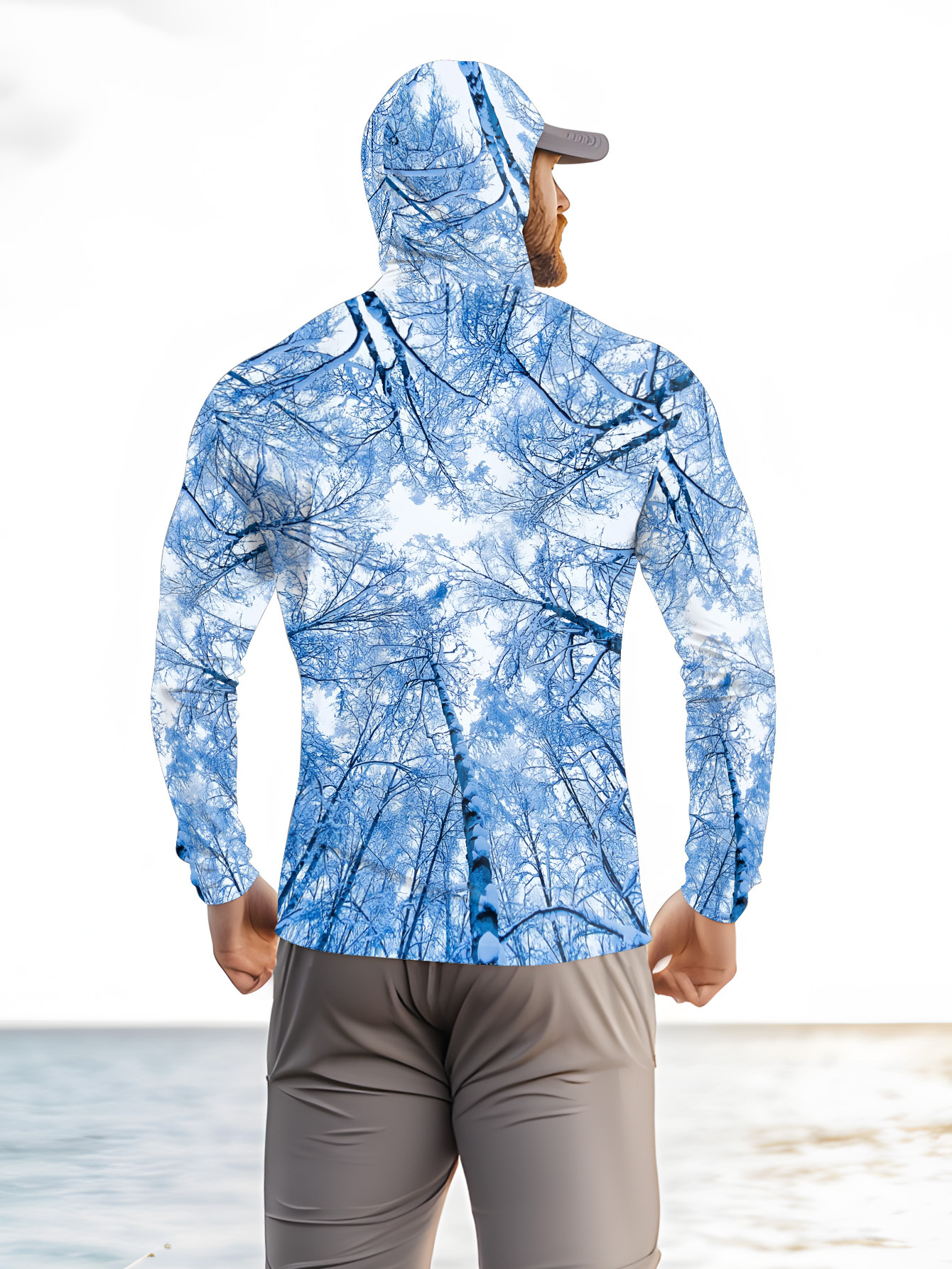 Fishing hooded sweatshirt men' - Hunting & Outdoor Supplies Vanderbijlpark Photos recensione e prezzo