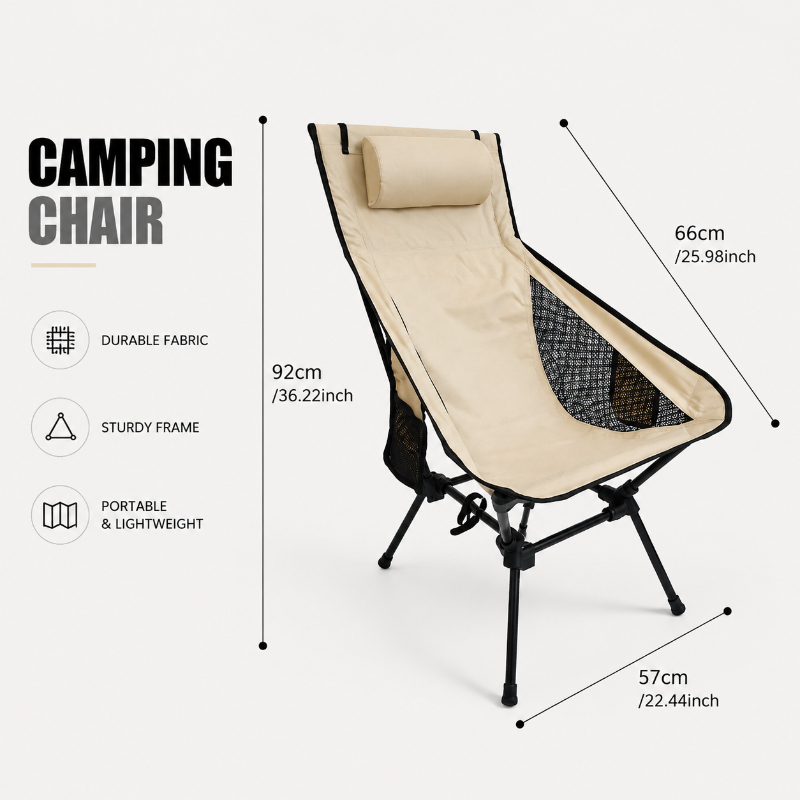 Portable Folding Camping Chair - Outdoor Hunting Chair recensione e prezzo