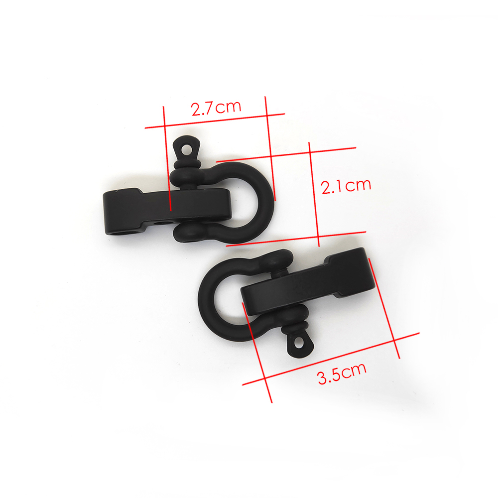 2pcs High quality Alloy Adjust - Paracord Survival Bracelet recensione e prezzo