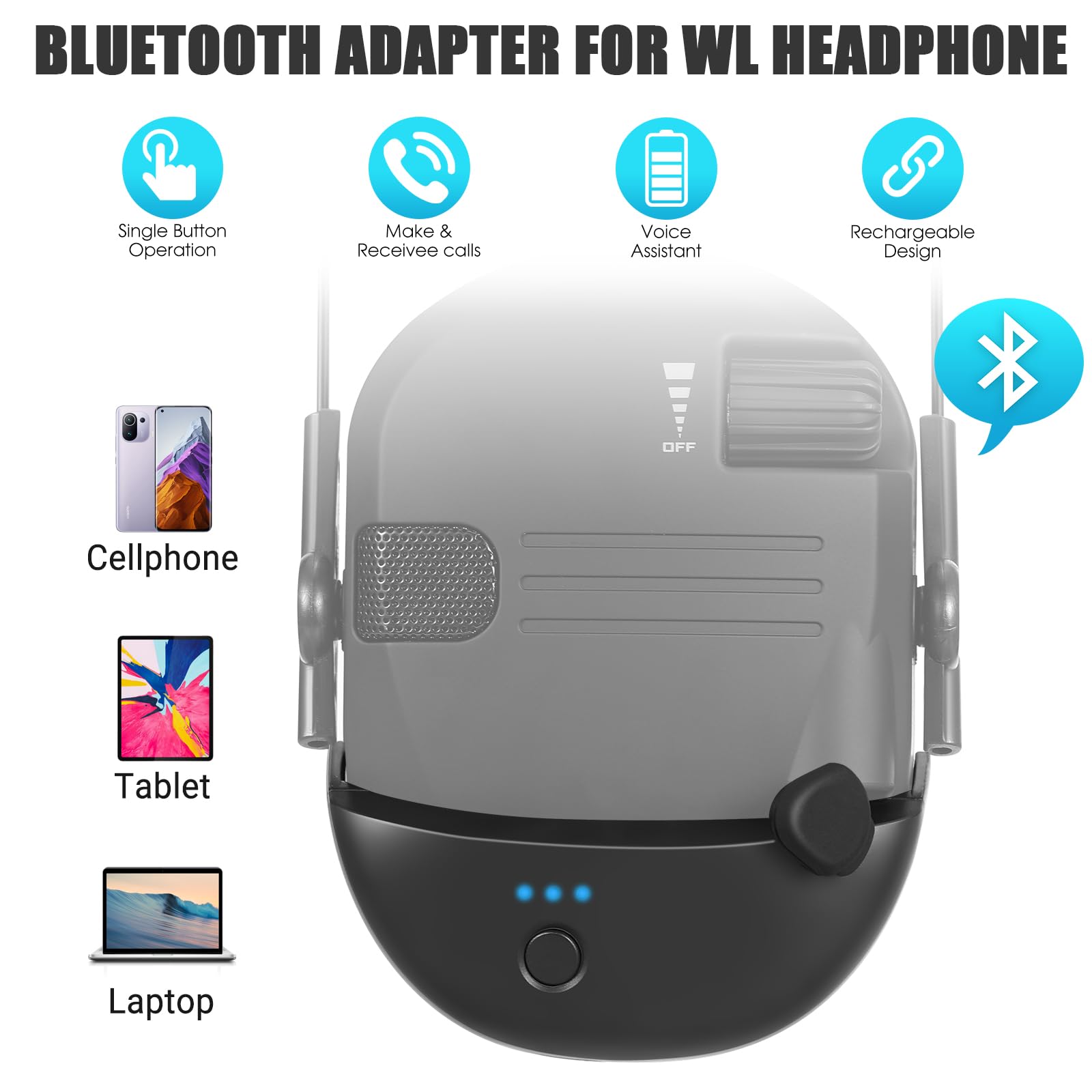 Rechargeable Bluetooth 5.1 Ada - Shooting Ear Muff recensione e prezzo