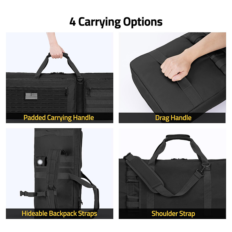 Tactical Long Storage Bag with - Outdoor Hunting Gear Storage recensione e prezzo