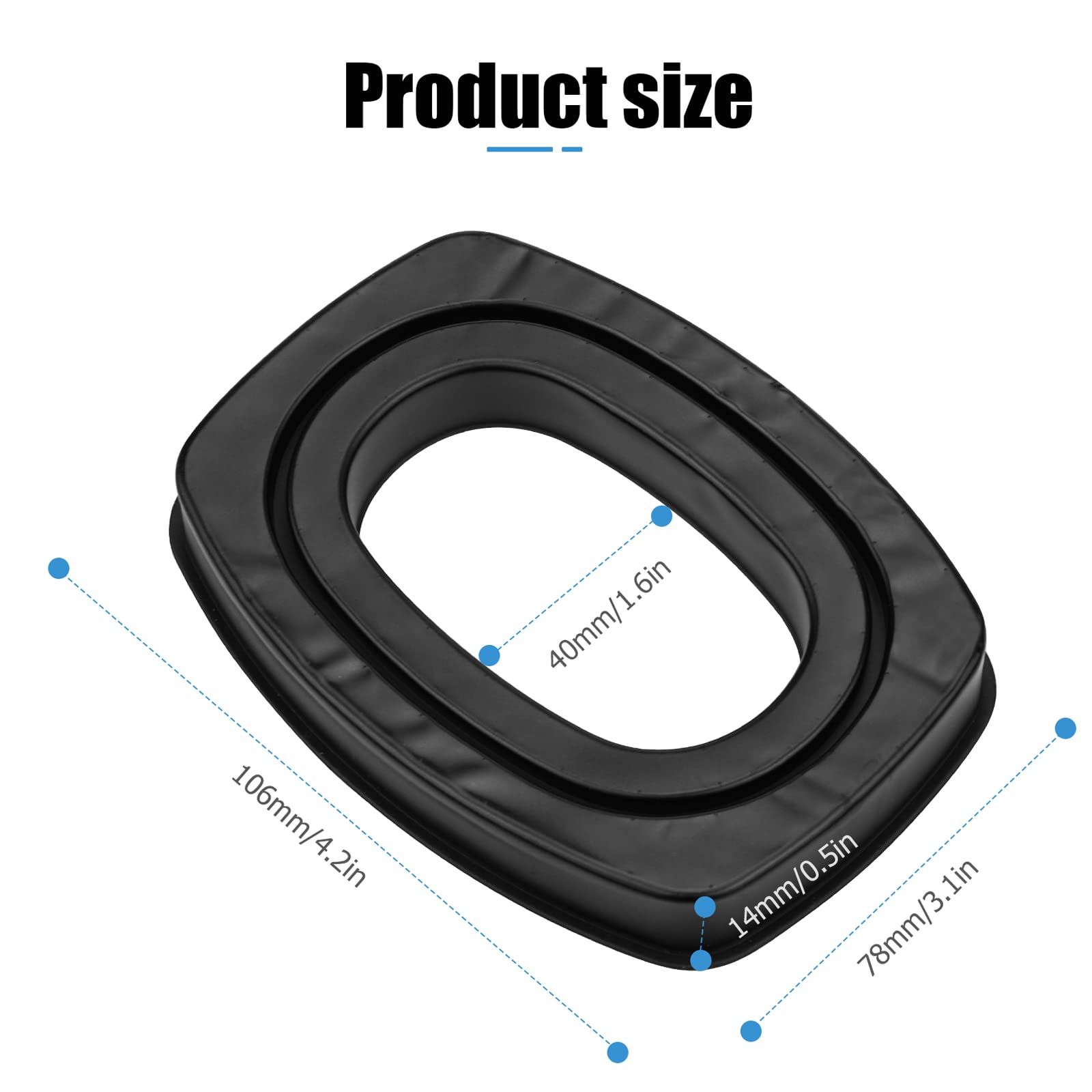 Gel Replacement Ear Pads for 3 - Shooting Ear Muff recensione e prezzo