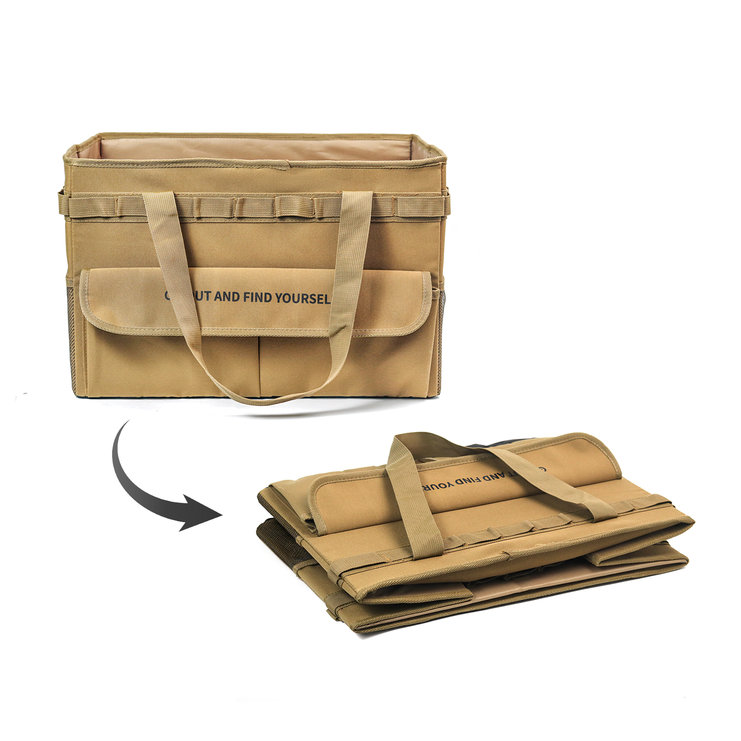 Tactical Foldable Storage Crat - Outdoor Hunting Gear Storage recensione e prezzo