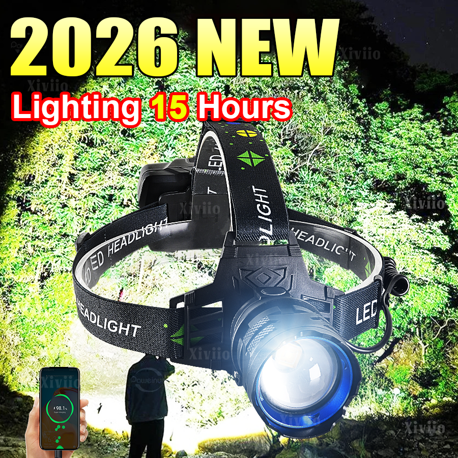 High Power LED Headlamp USB Re - Headlamp Tactical Bright recensione e prezzo