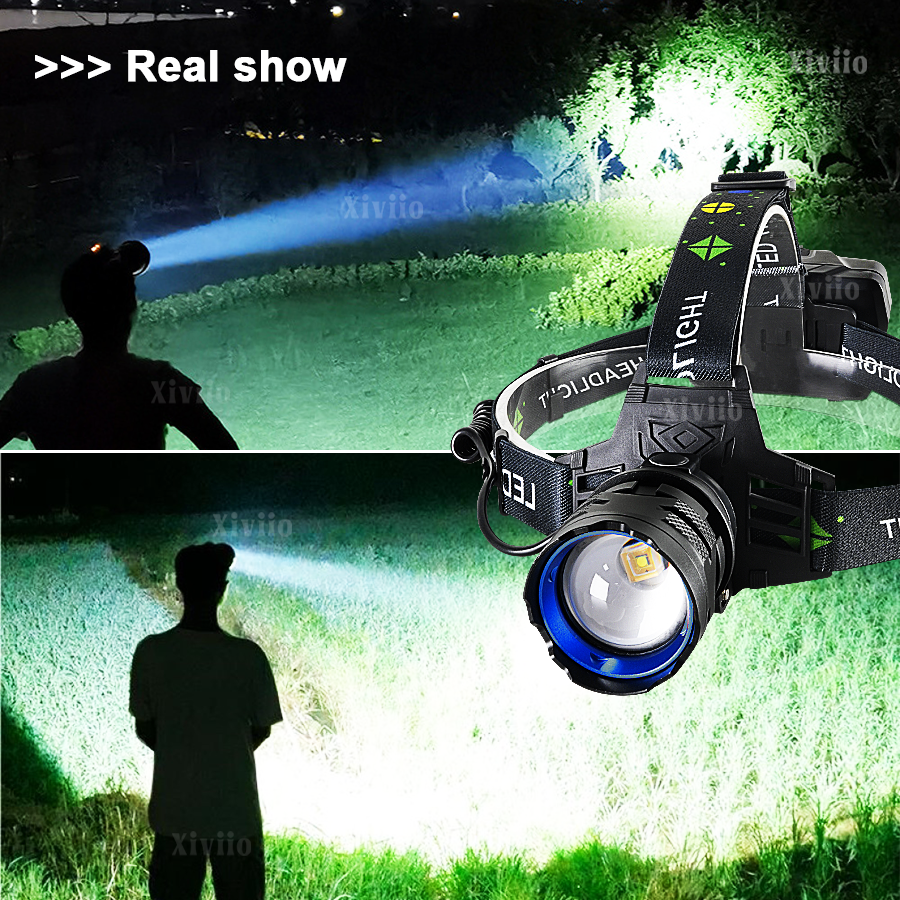 High Power LED Headlamp USB Re - Headlamp Tactical Bright recensione e prezzo